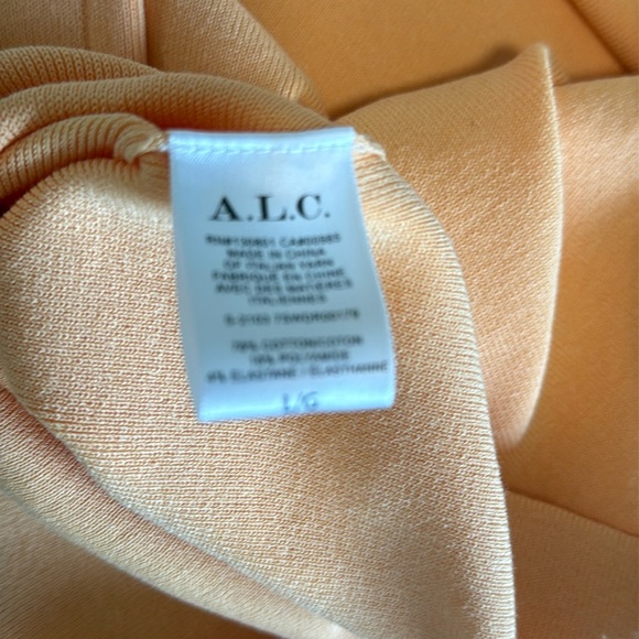 A.L.C. Marc Midi Dress - Squash Blossom, Sz L - Picture 8 of 9